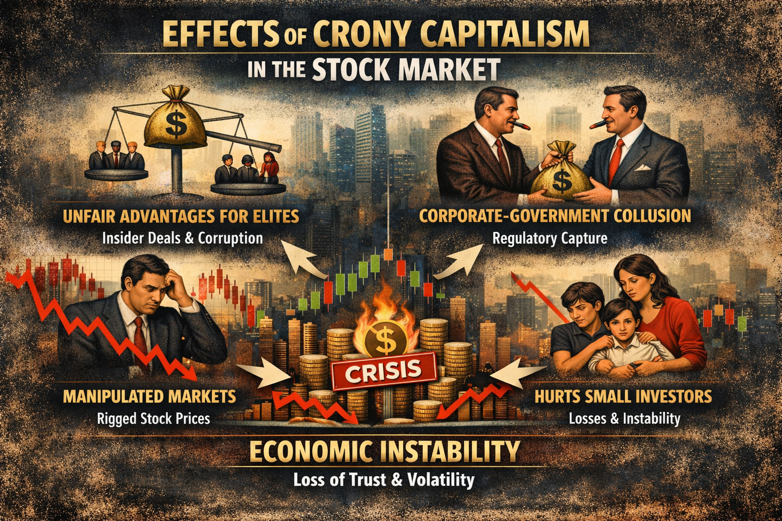 'क्रोनी क्यापिटलिजम’ को जालो भत्किदै गर्दा त्रसित शेयर बजार !